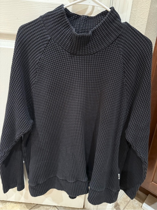 The North Face Sweaters - The North Face Black Waffle Knit Cozy Women's Thermal
